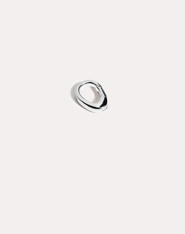 Silver Charm Clip